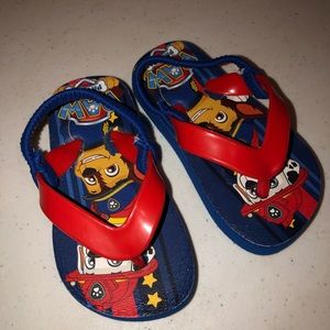 Size 5/6 Paw Patrol Sandals